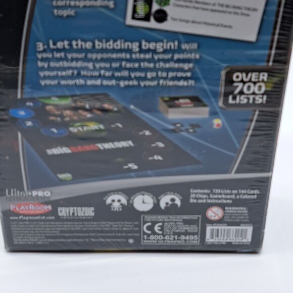 The Big Bang Theory GEEK-OUT! Board Game Party Entertainment FACTORY SEALED - Picture 7 of 11